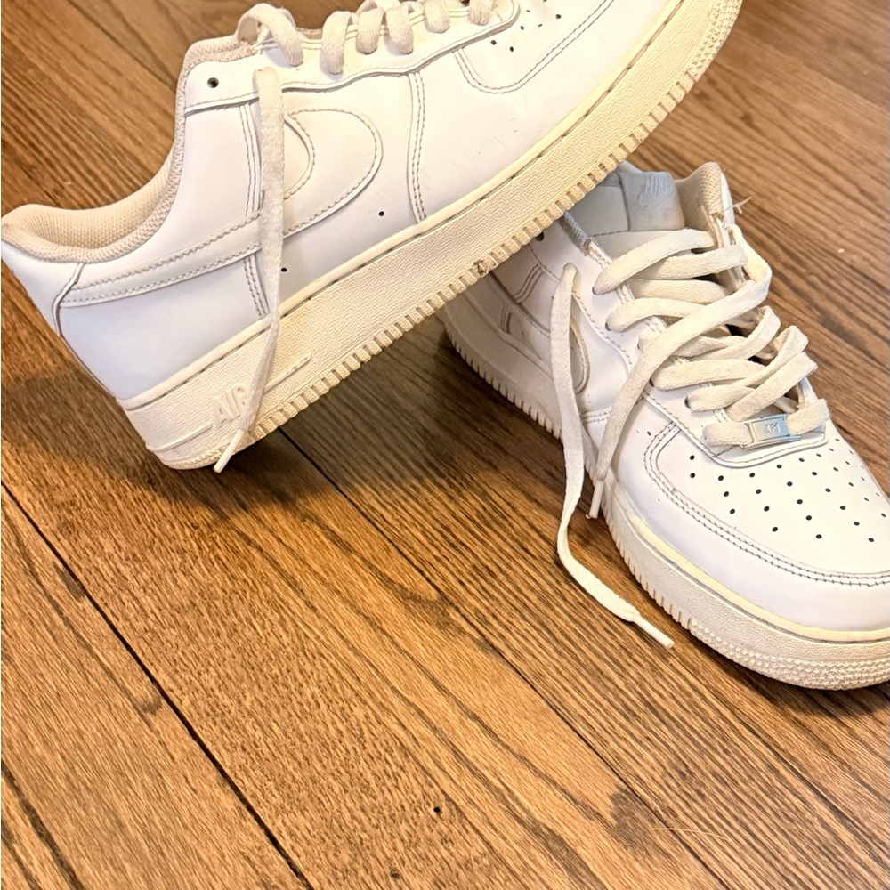 Nike Air Force 1 Low in White and Cream